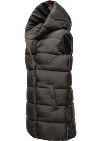 Navahoo Damen Steppweste "Madilynaa", grau, sportlich, Gr. L, Oberstoff: 100% Polyester; Futter: 100% Polyester; Wattierung: 100% Polyester, Westen,