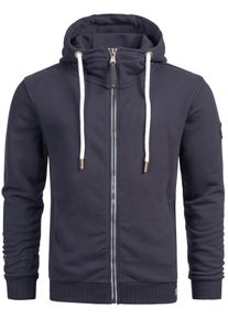 Herren Sweatjacke "ASGilio", blau, Gr. XL, Alessandro Salvarini, Obermaterial: 65% Baumwolle, 35% Polyester, Sweatjacken, aus hochwertigem, warmem