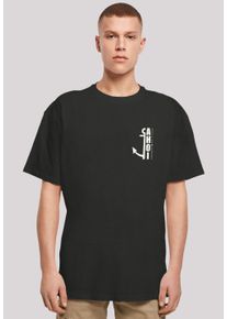 F4NT4STIC Herren T-Shirt "Ahoi Anker Knut & Jan Hamburg", schwarz, casual, Gr. XXL, Obermaterial: 100% Baumwolle, Shirts, Print