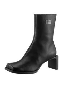 Stiefelette Tommy Jeans "THE SOHO BOOT" Gr. 39, schwarz Damen Schuhe Abendschuh, Businessschuh, Partyschuh in modischer Karreeform