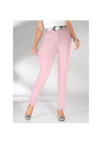 Stretch-Hose Stehmann, Damen, Gr. 108, Langgrößen, rosa (rosé), 72% Viskose, 25% Polyamid, 3% Elasthan, unifarben, lang, Hosen, Topseller