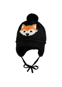 Mütze MaxiMo Mini Boy-Mütze Ausgenäht Jungen (Gr 47 cm |schwarz)