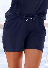 H.I.S. H.I.S Sweatshorts blau Gr. 32/34 für Damen. Nachhaltig.