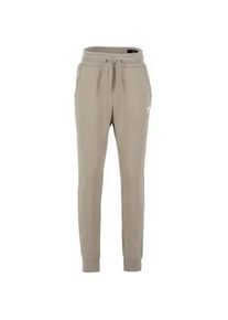 Jogginghose Alpha Industries "Alpha Industries Men - Jogger Basic SL" Gr. M, Normalgrößen, beige (vintage sand) Herren Hosen