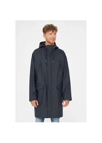 Regen- und Matschjacke Derbe "Valby" Gr. L, blau (navy blazer) Herren Jacken wasserabweisend, winddicht, Kapuze