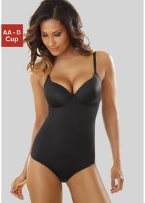 Nuance Body schwarz Gr. 75 Cup A für Damen. Mit herzförmiger Ausschnitt. Mit Bügel