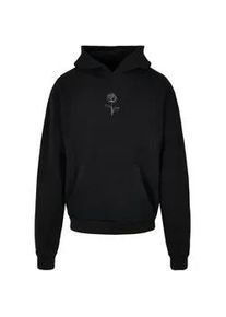 Kapuzensweatshirt Merchcode "Merchcode Herren Rose Ultra Heavy Hoody" Gr. L, schwarz Herren Sweatshirts