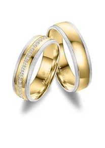 Trauring MARRYA "Edelstahl Ringe Trauringe Eheringe Partnerringe" Fingerringe Gr. 64, Edelstahl, goldfarben (herren ring, silber, gold) Damen