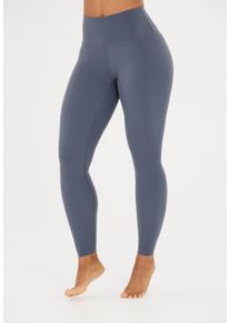 ENDURANCE ATHLECIA ATHLECIA Damen Trainingstights "Stay", blau, casual, Gr. 34, unifarben, 52% Polyamid, 48% Elasthan, Hosen, mit stützender Kompressionswirkung