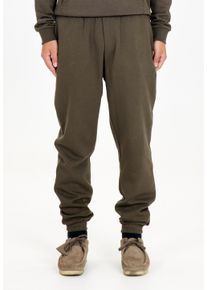 SOS Herren Sweathose "Majella", braun, casual, Gr. L, unifarben, 88% Baumwolle, 12% Polyester, Hosen, in weicher und hochwertiger Bio-Baumwollqualität
