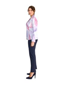 Damen Longblazer "HERMANN LANGE Collection Longblazer Lana", lila, Gr. 40, HERMANN LANGE Collection, 95% Polyester, 5% Elasthan, Blazer