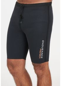 Endurance Herren Funktionstights "PROTECH", schwarz, casual, Gr. XXL, unifarben, Kunstfaser, Hosen, mit schnelltrocknender Funktion