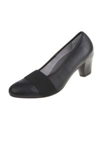 Natural Feet Damen Pumps "Janine", Gr. 39, schwarz, Leder, feminin, Schuhe, aus echtem Hirschleder