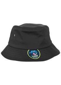 Flexfit Damen Trucker Cap "Flexfit Bucket Hat Nylon Bucket Hat", schwarz, casual, unifarben, 92% Polyester, 8% Elasthan, Caps