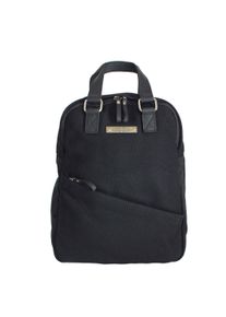 MARGELISCH Cityrucksack "Minu 1", schwarz, Canvas, Baumwolle, Rucksäcke, aus BSCI zertifizierter Produktion