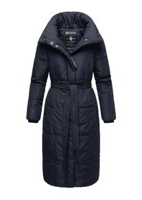Navahoo Damen Steppmantel "Mirenaa", blau, modisch, Gr. M, Oberstoff: 100% Polyester, Futter: 100% Polyester, Wattierung: 100% Polyester,