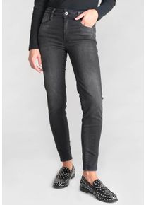 Damen Slim-fit-Jeans "PULPHIGC", schwarz, Gr. 28, Le Temps Des Cerises, 83% Baumwolle, 17% Elasthan, Jeans, in tollem Slim Fit-Schnitt