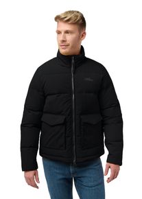 Jack Wolfskin Herren Daunenjacke "NORDLICHT JACKET", schwarz, sportlich, Gr. XL, Obermaterial: 100% Polyamid. Futter: 100% Polyester. Wattierung: 80%