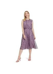 BETTY & CO Partykleid BETTY & CO "Betty Co ohne Arm" Gr. 44, Normalgrößen, lila (lilac/dark blue) Damen Kleider Druck