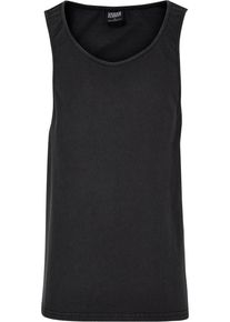 Urban Classics Damen Tanktop "Urban Classics Herren Heavy Oversized Acid Wash Tank", schwarz, Gr. S, 100% Baumwolle, Tops
