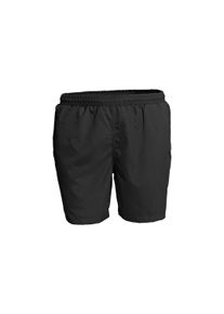 Herren Shorts, schwarz, casual, Gr. XXL, Ahorn Sportswear, unifarben, 100% Polyester, Hosen, mit Kordelzug