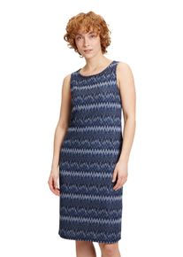 Cartoon Damen Jerseykleid "Cartoon Jerseykleid ohne Arm", blau, casual, Gr. 34, Obermaterial: 66% Polyester, 29% Viskose, 4% Polyester metallisiert,