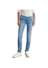 Marc O'Polo Slim-fit-Jeans MARC O'POLO DENIM "aus Organic Cotton-Stretch" Gr. 31, Länge 30, blau (hellblau) Damen Jeans