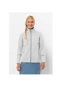 Fleecejacke Jack Wolfskin "ALPGRAT FZ W" Gr. XXL (48), grau (cool, grau) Damen Jacken