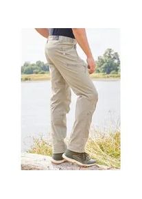 Trekkinghose John Devin Gr. 56, N-Gr, beige (sand) Herren Hosen länge der Hose mit Knöpfen verstellbar