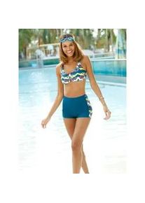 Tankini-Top feel good Gr. 44, Cup C, bunt (topas-gemustert) Damen Bikini-Oberteile