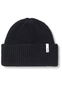 Selfhood Fluffy Beanie Mütze Damen (Gr One Size |schwarz)