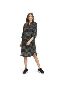 BETTY & CO Druckkleid BETTY & CO "Betty Co Casual-Kleid mit Print" Gr. 36, Normalgrößen, grün (khaki, schwarz) Damen Kleider Druck