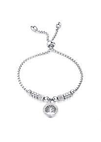 Damen Armband "Lebensbaum", silber, Collezione Alessandro, Metall, Armbänder