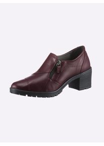 Classic Basics Damen Pumps, Gr. 37, rot, Glattleder, feminin, Schuhe