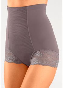 Lascana Damen Taillenshaper, Gr. 32, grau, Microfaser, Obermaterial: 80% Polyamid, 20% Elasthan. Miedereinsatz: 90% Polyamid, 10% Elasthan. Spitze: