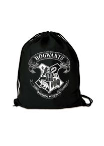 logoshirt Kulturbeutel "Turnbeutel Harry Potter - Hogwarts", schwarz-weiß, Baumwolle, bedruckt, Taschen, mit coolem Hogwarts-Motiv