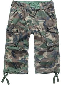 Brandit Herren Stoffhose "Brandit Herren Urban Legend Cargo 3/4 Shorts", grün, Gr. XXXL, unifarben, 100% Baumwolle, Hosen