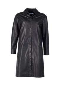 Maze Damen Langjacke "42023035", schwarz, Gr. S, Obermaterial: 100% Lammleder / Futter: 100% Polyester / Ärmelfutter: 100% Polyester, Jacken