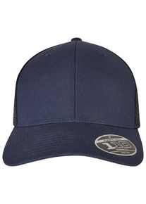 Flexfit Damen Flex Cap "Flexfit Unisex 110 Structured Canvas Trucker", blau, casual, unifarben, 98% Baumwolle, 2% Elasthan, Caps