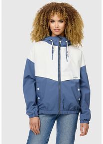 Marikoo Damen Outdoorjacke "Liubkaa", blau, Gr. L, Obermaterial: 100% Polyester; Innenmaterial: 65% Polyester, 35% Baumwolle; Futter: 100% Polyester,