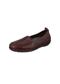 Natural Feet Damen Mokassin "Mona", Gr. 37, rot, Leder, casual, Schuhe, mit ergonomisch geformter Einlegesohle