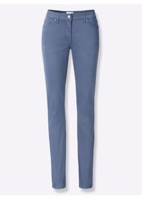 Casual Looks Damen 5-Pocket-Jeans, blau, Gr. 40, unifarben, 96% Baumwolle, 4% Elasthan, Jeans