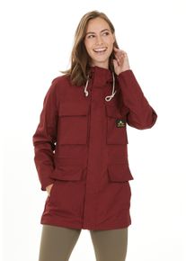 WHISTLER Damen Outdoorjacke "Canon", rot, casual, Gr. 42, unifarben, 65% Polyester, 35% Baumwolle, Jacken, mit getapten Nähten