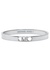Michael Kors Damen Armreif "PREMIUM, EMPIRE, OVAL, MKJ828700", Messing, grau, Messing, Armbänder