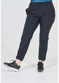 Q BY ENDURANCE Damen Sweathose "CARPO", schwarz, casual, Gr. 48, unifarben, 88% Polyamid, 12% Elasthan, Hosen, mit hochwertigem Funktionsstretch