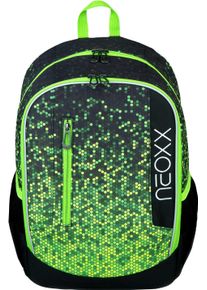 neoxx Kinder Schulrucksack "Flow, Pixel in my mind", schwarz, Polyester, Rucksäcke, teilweise aus recyceltem Material
