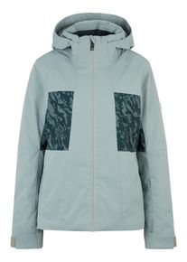 Ziener Damen Skijacke "TASSILA", grün, Gr. 38, Obermaterial alle Farben außer schwarz, green frost stru: 100% Polyester recycled, Obermaterial Farbe