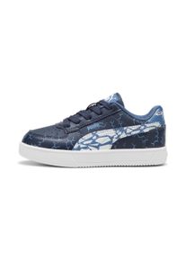 Puma Kinder Sneaker "Caven 2.0 Icy Monster Sneakers Kinder", Gr. 33, blau, Obermaterial: Textil, Synthetik; Futter: Textil; Innensohle: Textil;