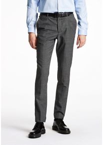 LINDBERGH Herren Anzughose "LINDBERGH Anzughose", grau, Gr. 52, Oberstoff: 52% Wolle, 45, 5% Polyester (recycelte Fasern), 2% Elasthan 0, 5%,