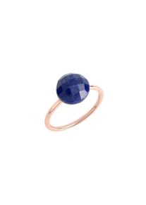 JAMELLI Damen Fingerring "925/- Sterling Silber", 052 (16,6), 2,8 ct, Silber 925 (Sterlingsilber), rot, Silber 925 (Sterlingsilber), Fingerringe